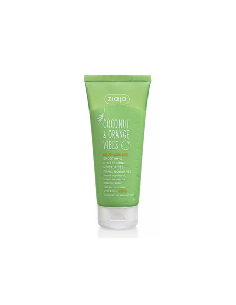 COCONUT & ORANGE VIBES Mousse corporal suavizante y refrescante